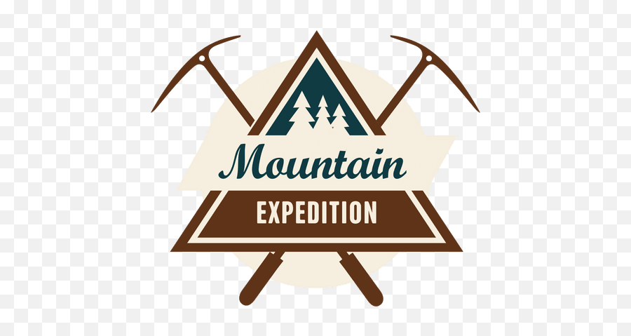 Triangled Mountain Expedition Badge Transparent Png U0026 Svg Vector - Mountaineering Logo,Expedition Icon