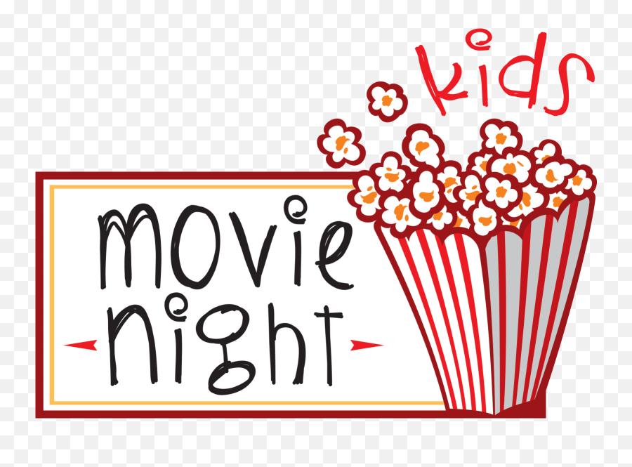 Download Hd Kids Movie Night - Movie Night For Kids Png,Movie Night Png