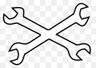 Wrenches Vector Free Download Png Files - Crossed Clip Art