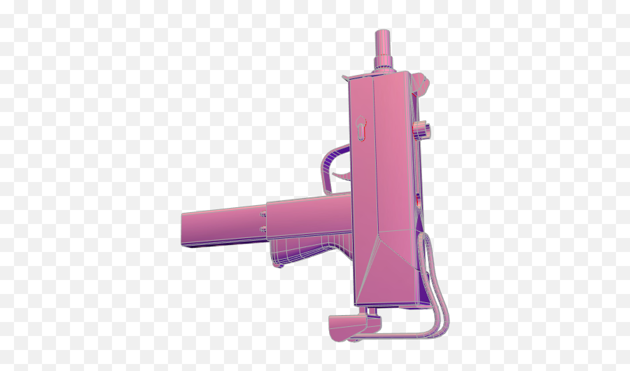 Uzi - Transparent 3d Gun Png,Uzi Png