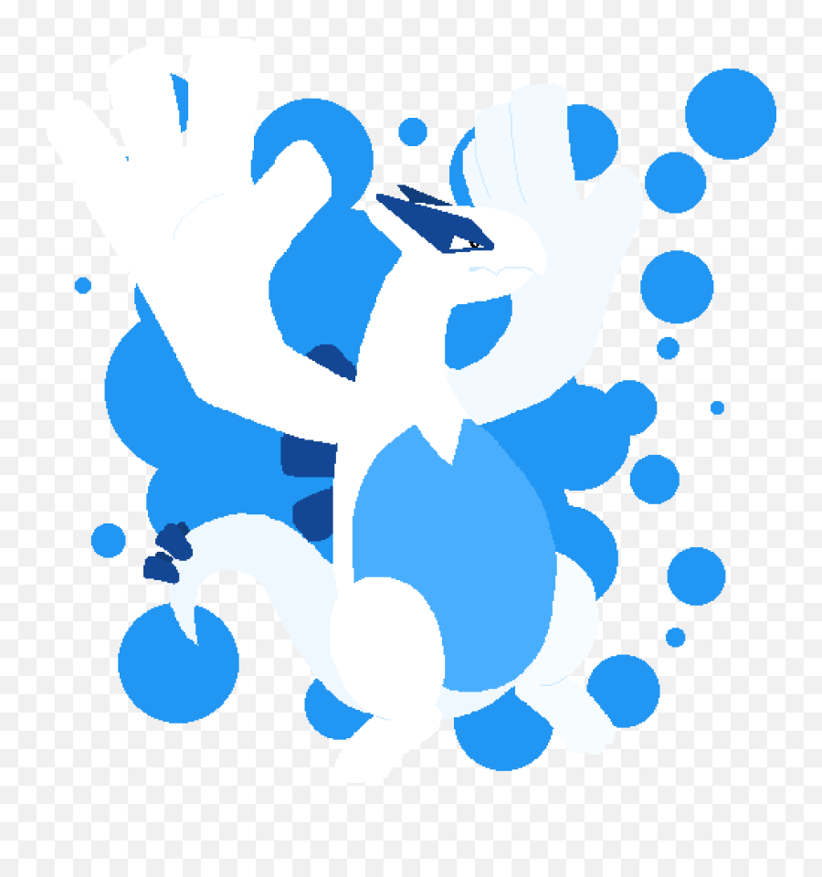 Pixilart - Lugia By Dragonfeather Graphic Design Png,Lugia Png