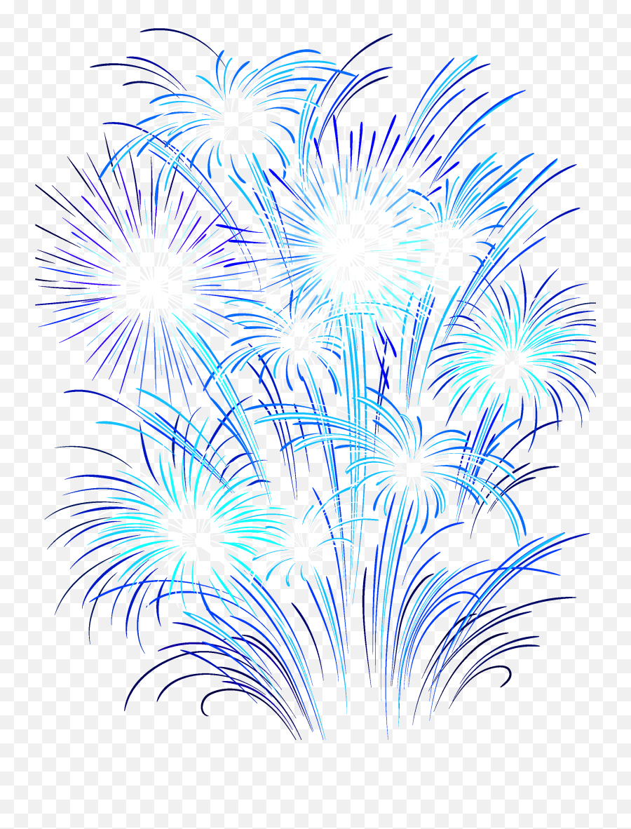 Firework Clipart Flower - Fireworks Clipart Transparent Png,Transparent Firework