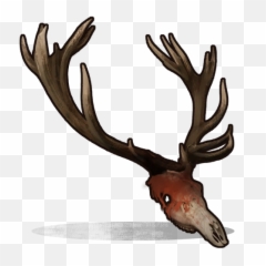 Deer Skull - Demonic Rust png