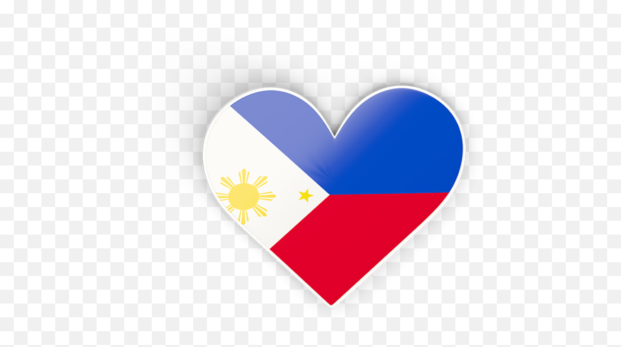 Clip Art Philippines Sticker - Philippine Flag Heart Sticker Heart Png,Heart Sticker Png