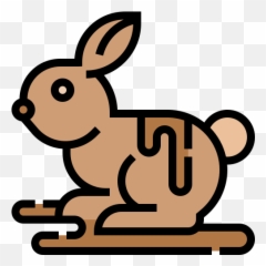 Chocolate Bunny - Free Animals Icons Domestic Rabbit Png,Chocolate Bunny Png