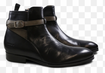 Kane 1 Crust Black Strap Smog Ls Melvin U0026 Hamilton - Motorcycle Boot png