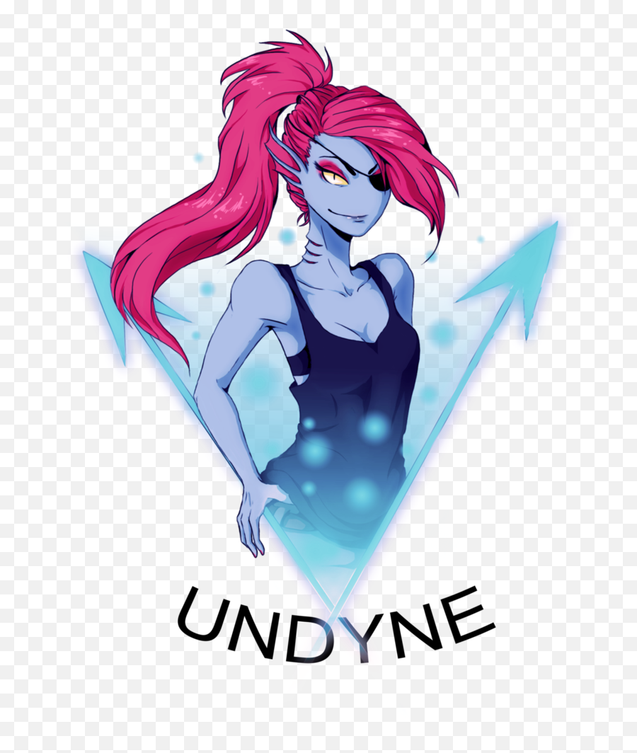 Download Undyne Undertale Png Image - Undertale Transparent Undyne Fanart,Undyne Png
