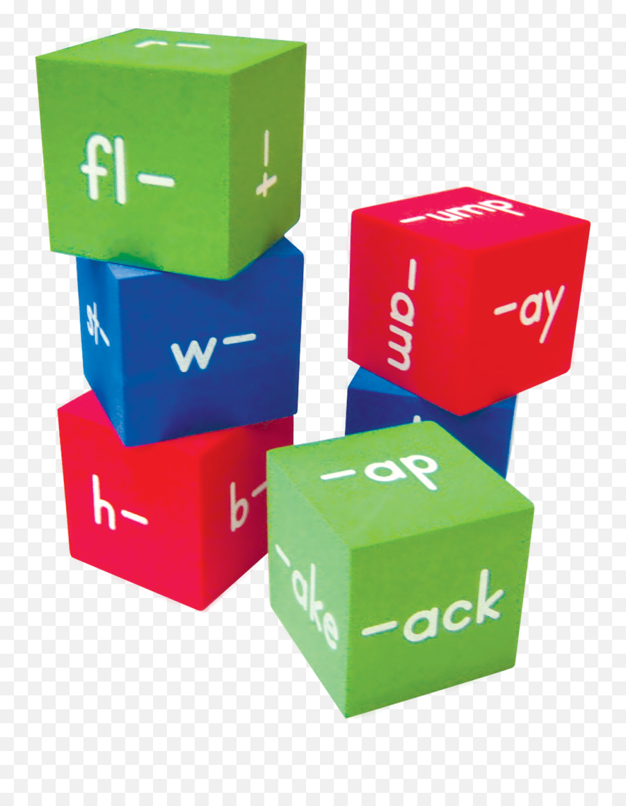 Foam Word Family Cubes Idu003d17637 - Reading Comprehension Png,Family Word Png