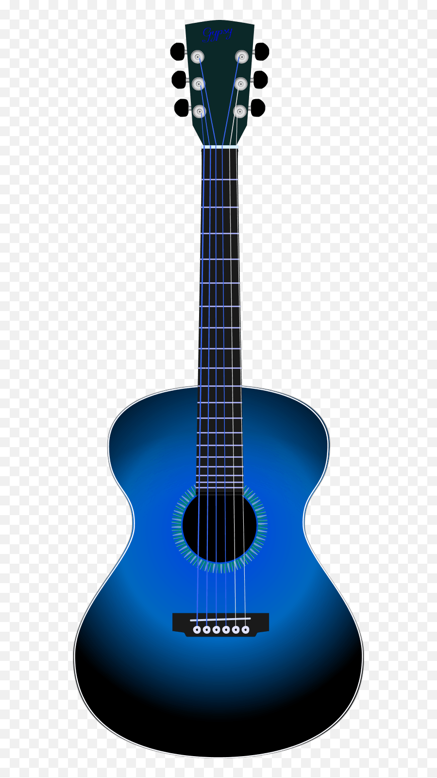 Free Transparent Acoustic Guitar - Acoustic Guitar Clipart Png,Acoustic Guitar Transparent Background