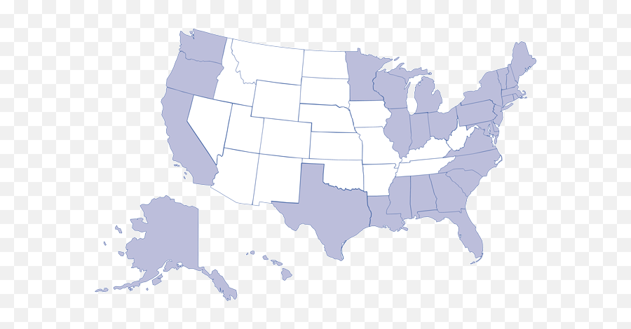 United States Coast Pilot - United States Vector Art Png,United States Map Transparent Background