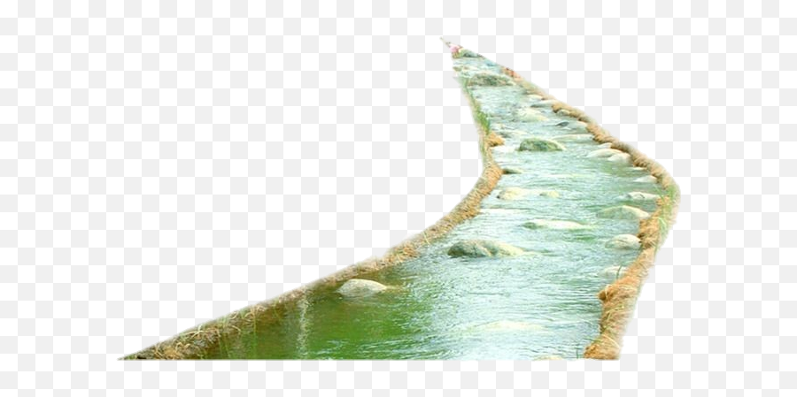 Watercreekstreamgreenastheticpngfillerpolyvorepolyvorep - River Png,Water Stream Png