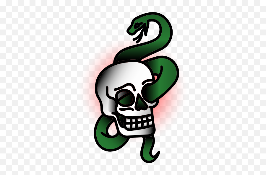 Snake Tattoo Png Transparent Images - Skull Old School Tattoo Png,Knife Tattoo Png