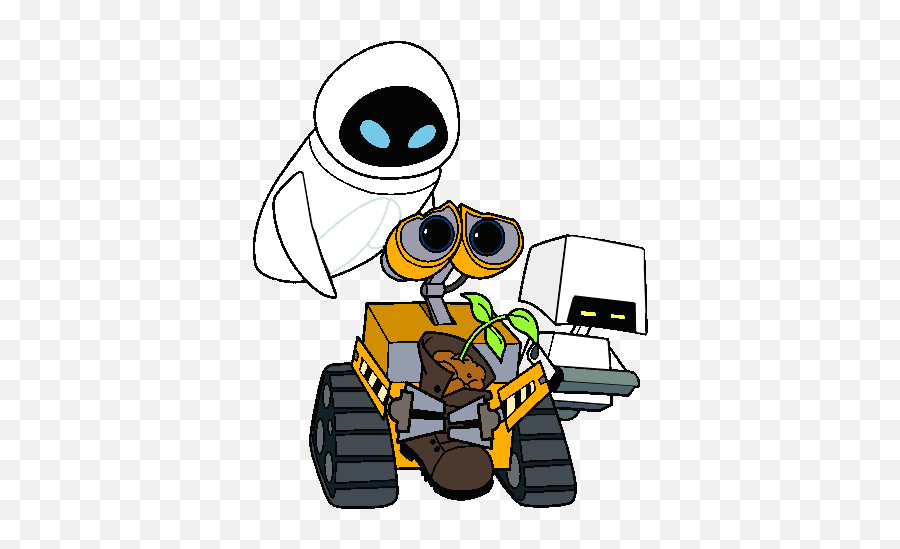 Wall E Picture Transparent Png Files - Wall E Eve And Mo,Wall E Png