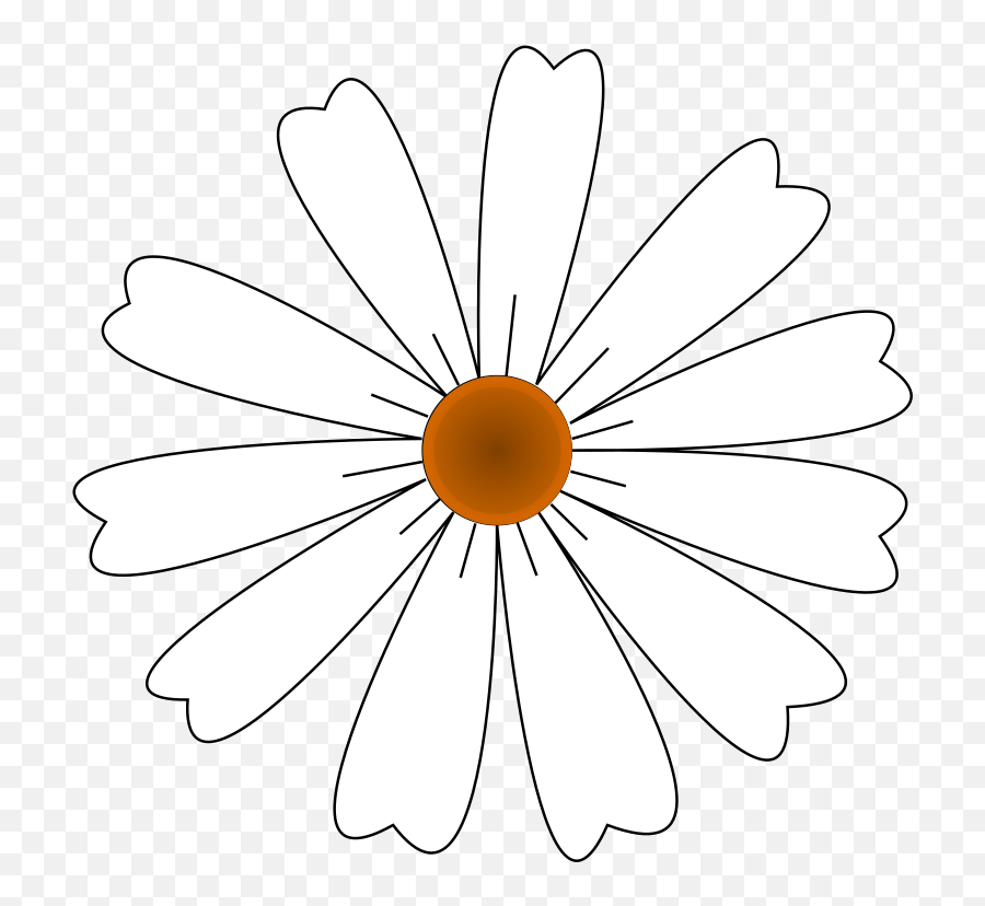 White Daisy Clip Art - Portable Network Graphics Png,White Daisy Png