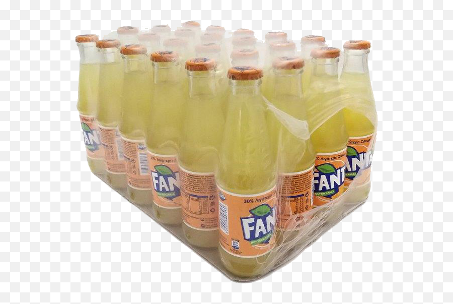 Fanta Bottles 24 X 25cl - Glass Bottle Png,Fanta Png
