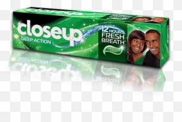 Menthol Freshdeep Action - Close Up Deep Action Toothpaste 55g Png,Toothpaste Png