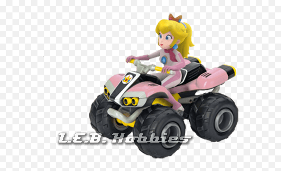 Princess Peach Rc Carrera Motorcycle Racer Leb Hobbies Png