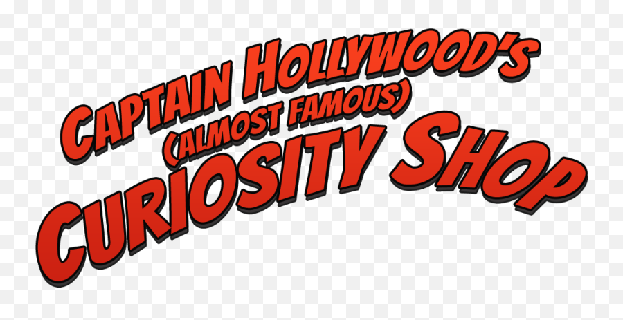 Captain Hollywood S Curiosity Shop Ebay Stores - Language Png,Hollywood Png