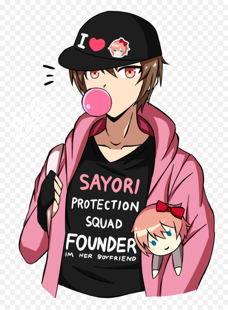 Http - I 4cdn Orgvg1511152633537 Randal Doki Doki Sayori Protection Squad Png,Doki Doki Literature Club Png