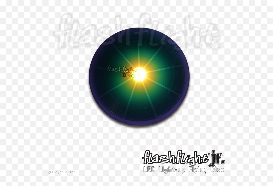 Flashflight Jr Led Light - Up Flying Disc Dot Png,Green Lens Flare Png