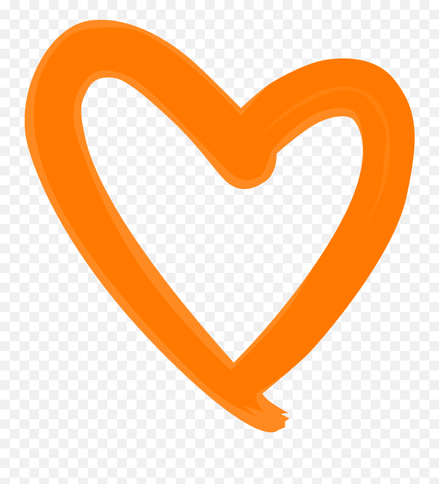 Brand Assets - Big Orange Heart Formerly Wpu0026up Big Orange Heart Png,Heart Png Images With Transparent Background