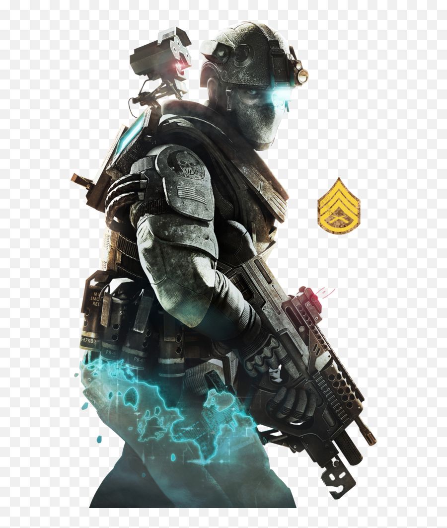 Transparent Soldier Ghost Recon - Birchmount Swimming Pool Png,Ghost ...