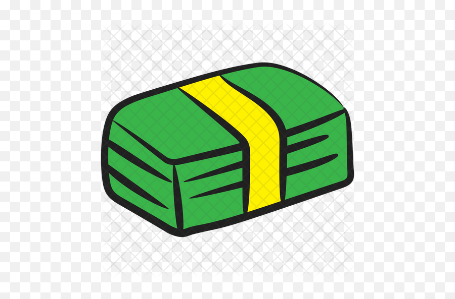 Money Stack Icon Of Colored Outline - Horizontal Png,Money Stack Png