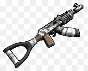 Rust Gun Transparent Png Clipart Free - Digital Camo Ak