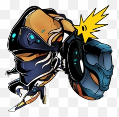What Makes Sleight Of Handwith Augment Work As Nuke - Warframe Gauss In Action Glyph png
