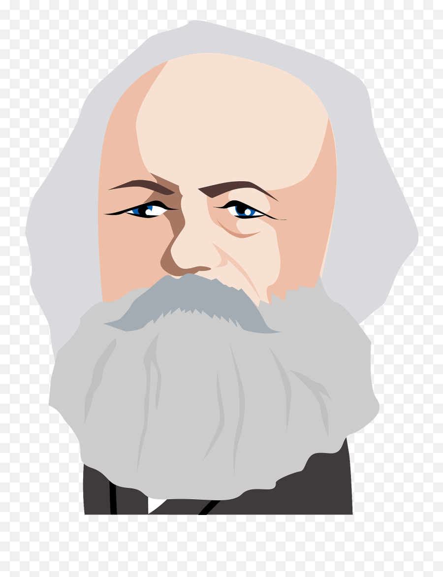 Karl Marx Clipart - Senior Citizen Png,Karl Marx Png