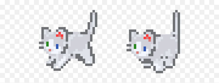 Whyborn The Cat Sprites - Cat Sprite Pixel Art Png,Transparent Pixel Cat