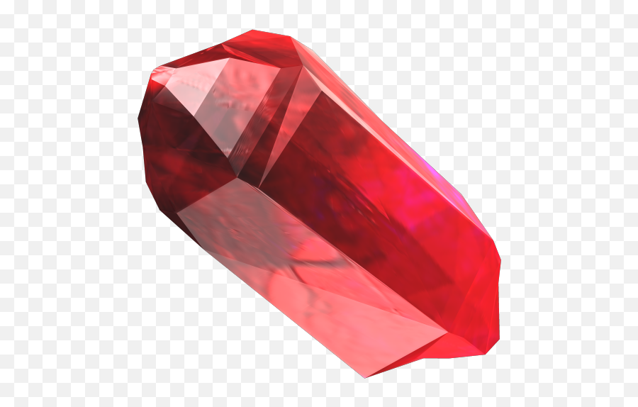 Red Crystal Png Transparent Image - Red Crystal No Background,Crystal Transparent Background