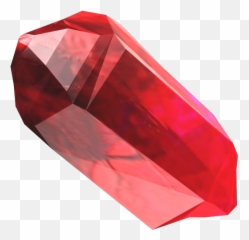 Red Crystal Png Transparent Image - No Background
