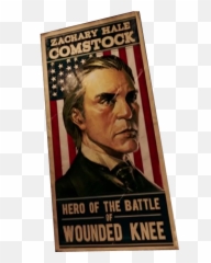 Booker Dewitt And The Guilt Of A Nation - Bioshock Infinite Comstock Poster Png,Bioshock Infinite Png