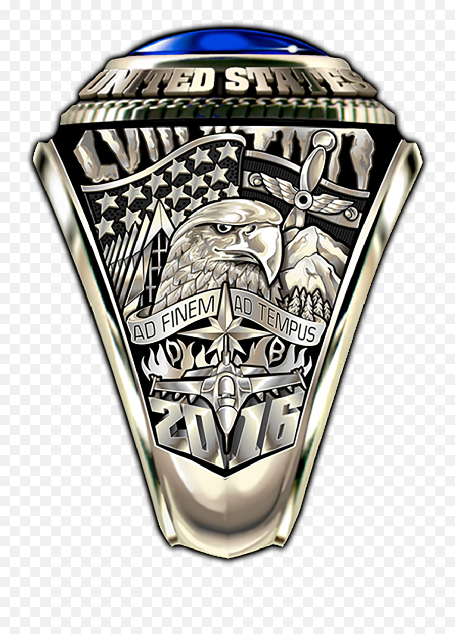 Class Of 2016 Ring - Air Force Academy Class Ring Png,Air Force Academy Logo