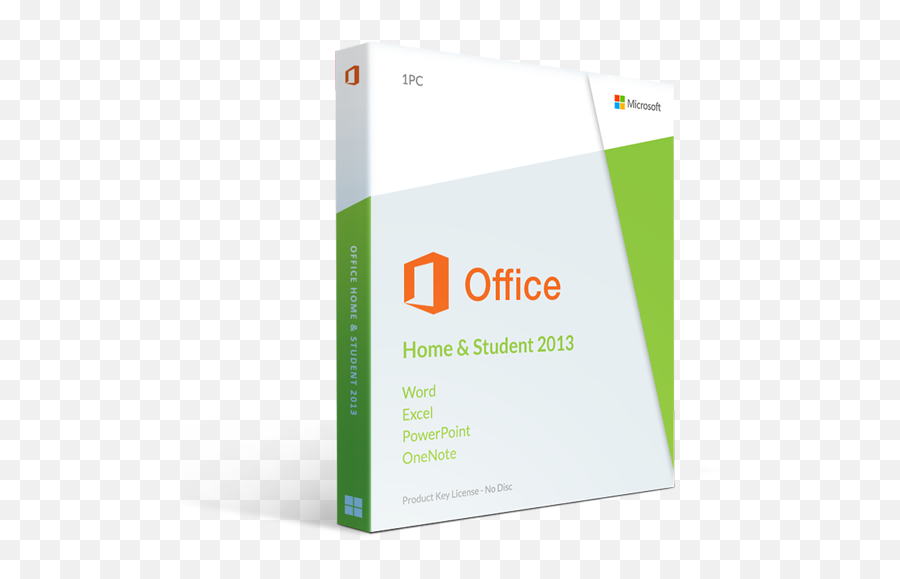 Microsoft Office 2013 Home And Student - Vertical Png,Ms Office Logo