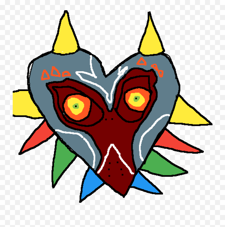 Download Hd Majorau0027s Mask - Majoras Mask Art Transparent Png Lovely,Majoras Mask Png