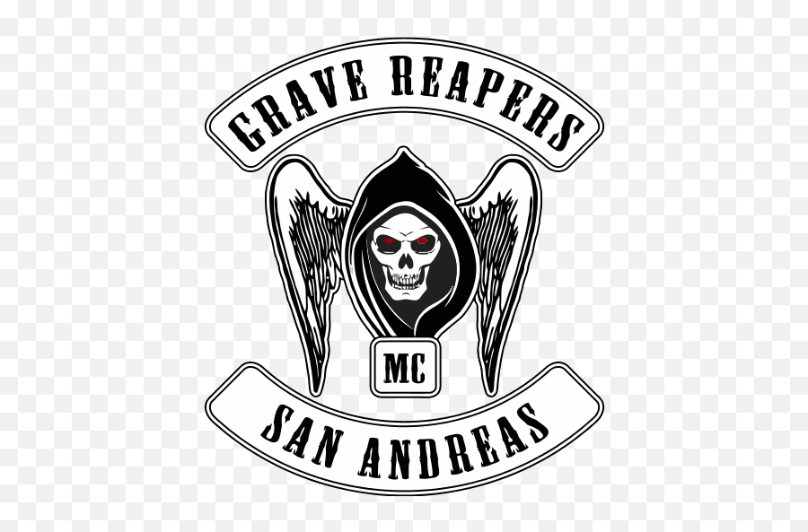 Grave Reapers Mc - Automotive Decal Png,Gta Crew Logo