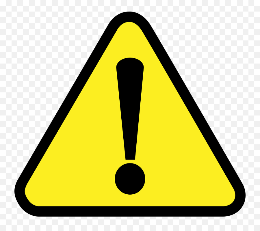 600 Free Safety U0026 Warning Vectors - Pixabay Logo Attention Png,Wings Signal Icon