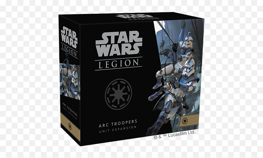 Star Wars Legion Bx - Series Droid Commandos Ffgswl72 Star Wars Legion Arc Troopers Png,Marvel Legendary Recruit Icon