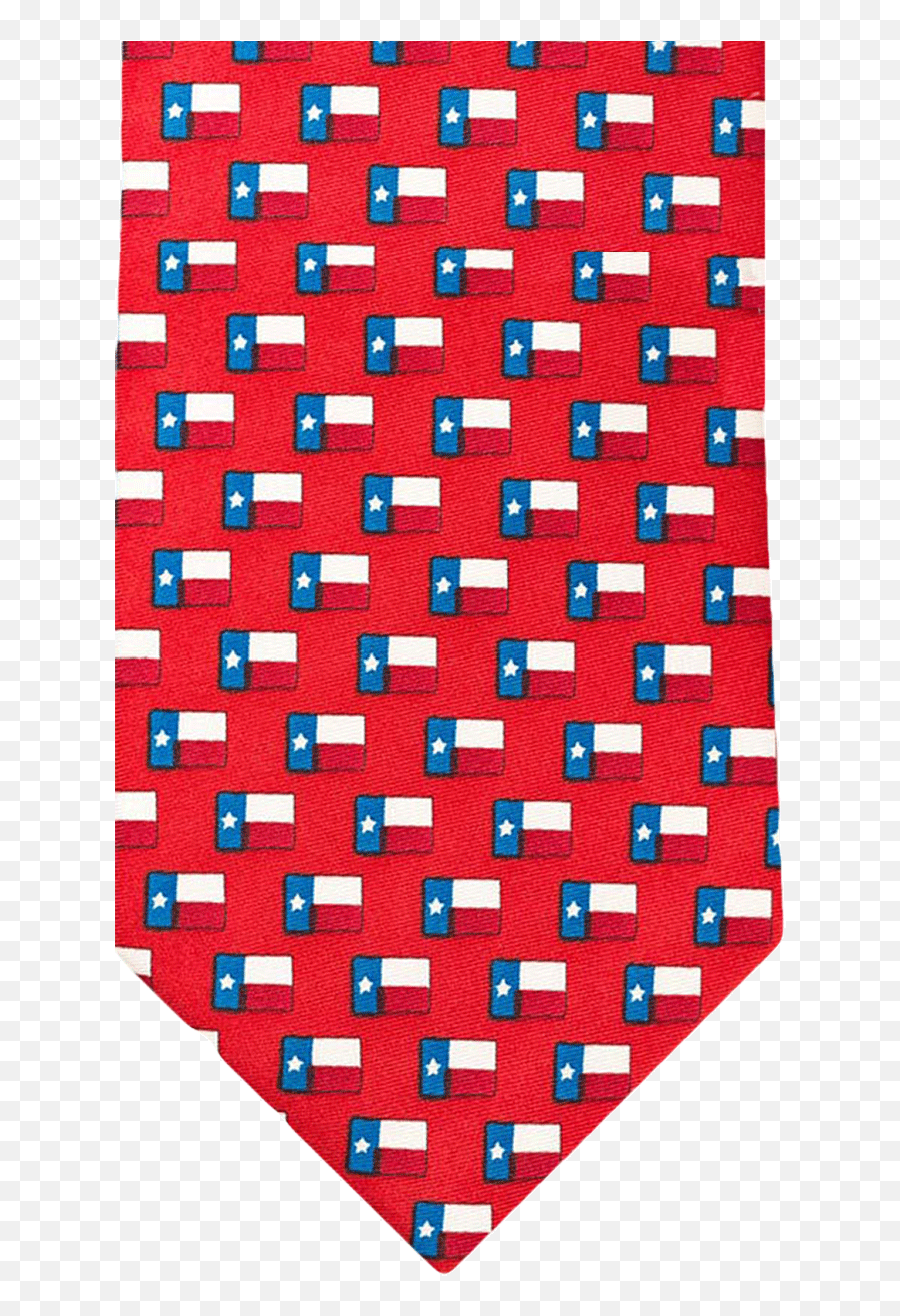 Paris Texas Apparel Co Lone Star Flag Tie - Red Loveless Cafe Png,Texas Flag Png
