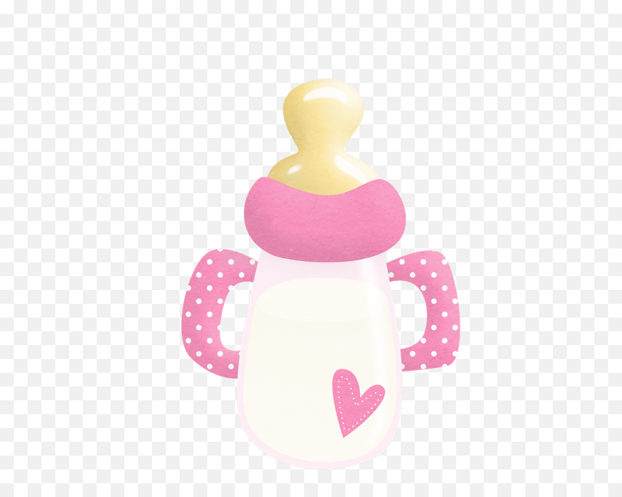 Itu0027s A Girl Babies Clip Art - Baby Shower Bottle Png Pink Baby Bottle Png,It's A Girl Png
