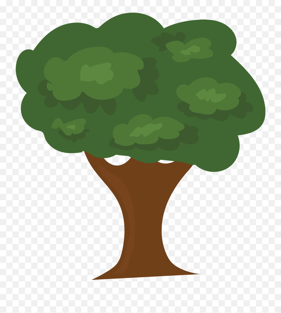 Forest Tree Vector V1 - Forest Clipart Full Size Clipart Broccoli Png,Minecraft Tree Png