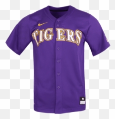 Mens Full - Lsu Baseball Jersey png