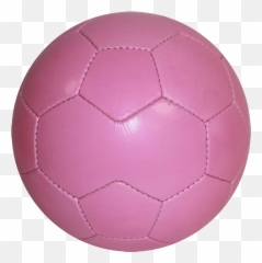 Pink Hand - Sewn Soccer Ball Png