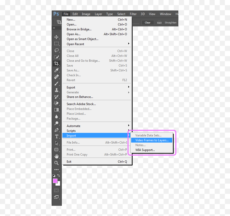 Exit Icon - With That Selected An Open File Dialogue Will Can You Use To Save A Common Crop Size In Photoshop Png,Open File Icon