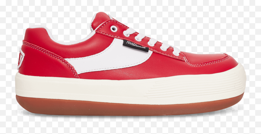 Northwave Slam Jam - Northwave Espresso Leather Sneakers Red Png,Cav Empt Icon Pullover