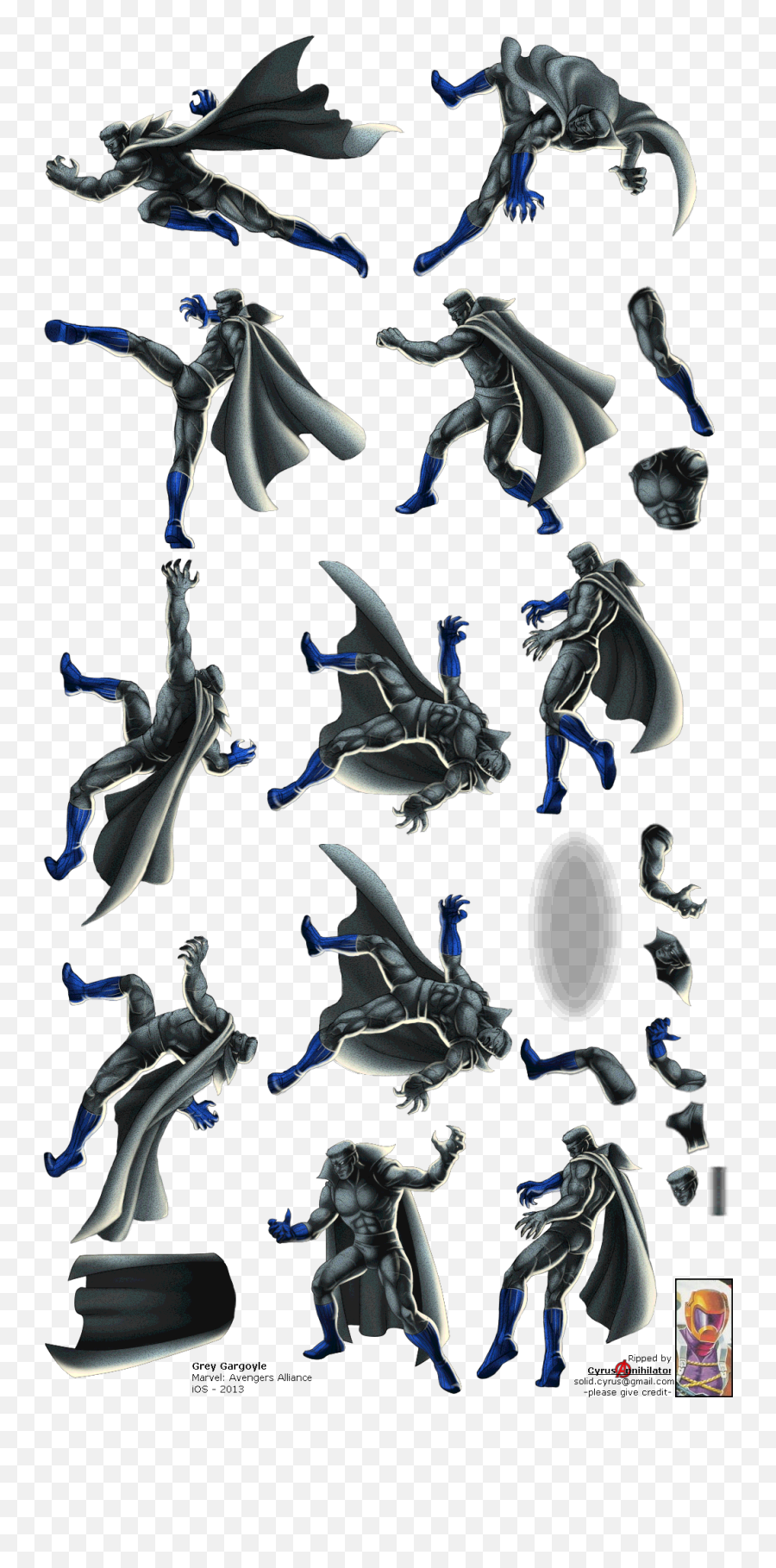 Mobile - Marvel Avengers Alliance Ios Grey Gargoyle Illustration Png,Gargoyle Png