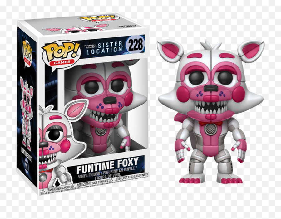 Five Nights - Funtime Foxy Pop Pop Vinyl Funtime Foxy Png,Foxy Transparent