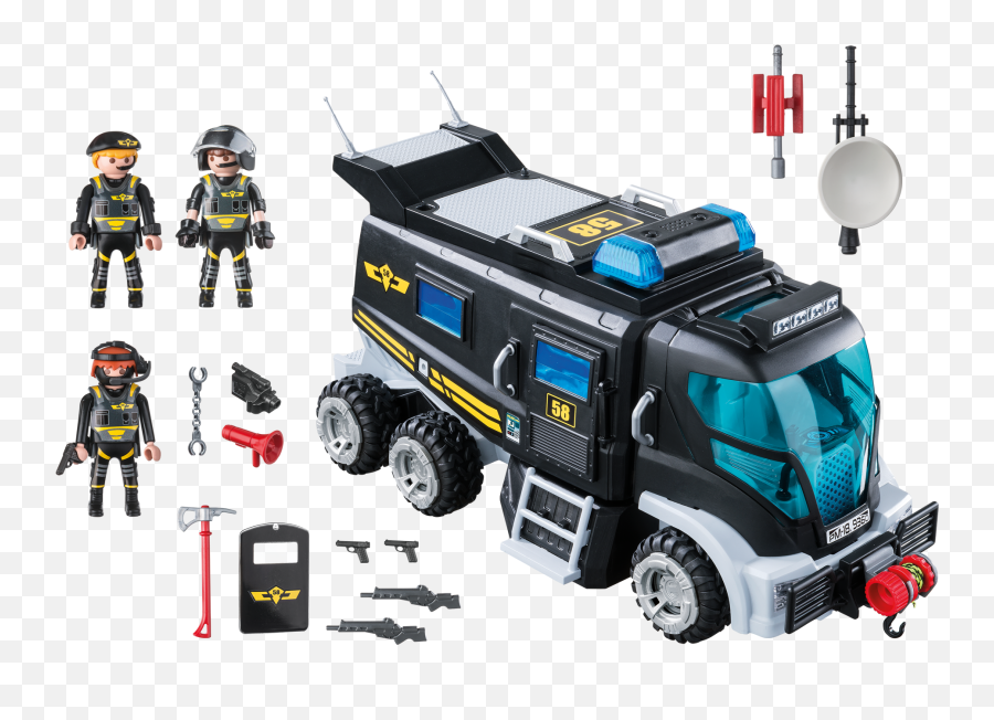 Swat Truck - 9360 Playmobil Playmobil City Action 9360 Png,Swat 4 Icon